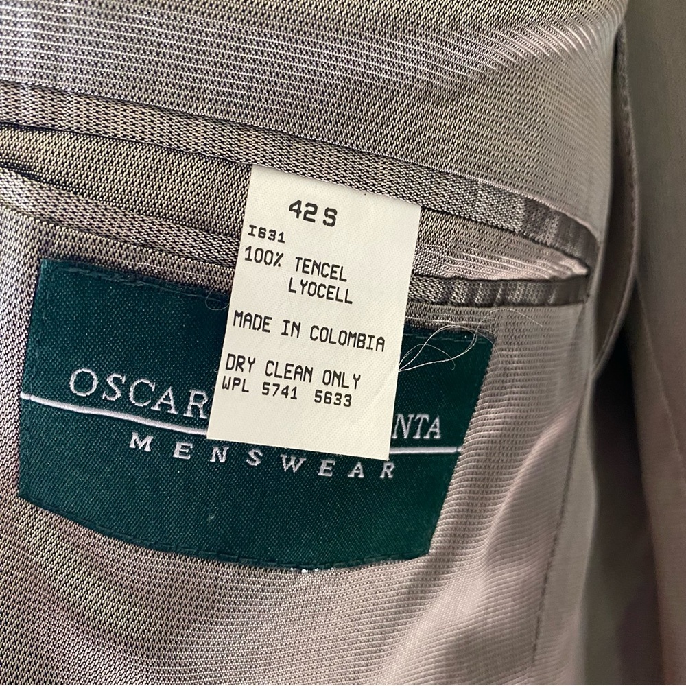Oscar De La Renta Tan Blazer, Men’s 42S, Classic, EUC - Picture 5 of 8